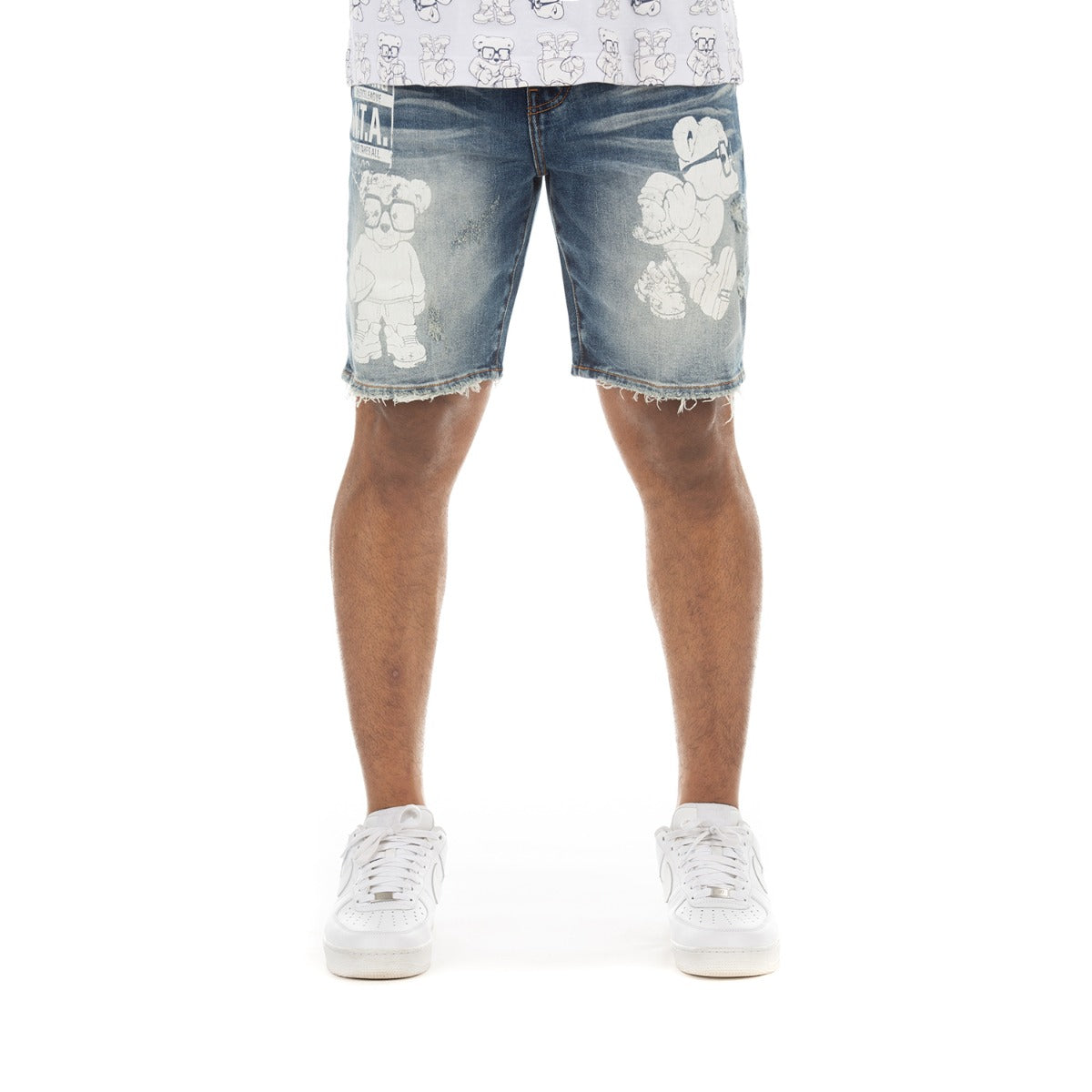 HG Half Moon Denim Short