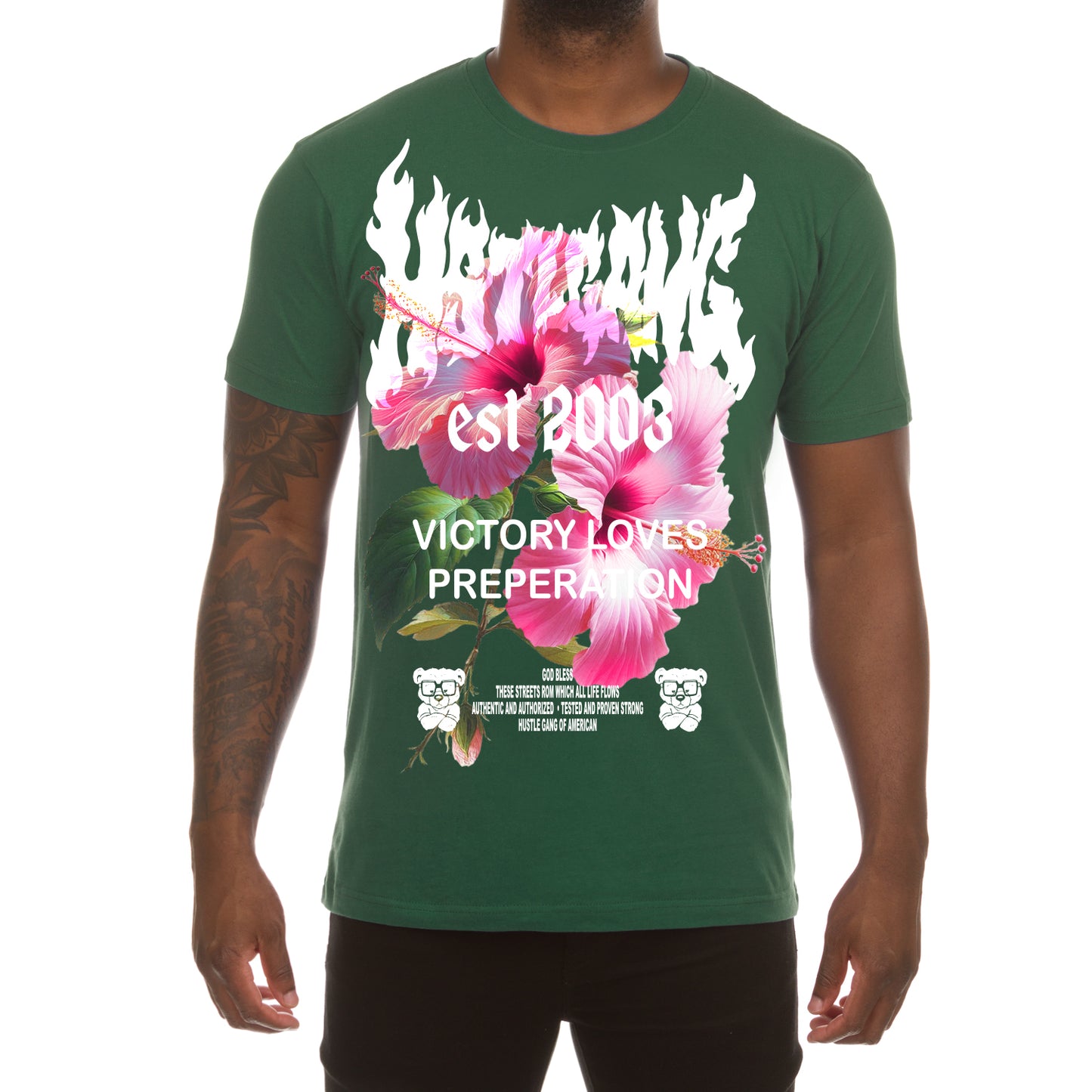 HG Pink Hibiscus SS Tee