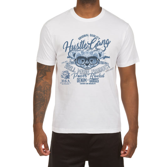 HG Hustle Bear Banner Tee