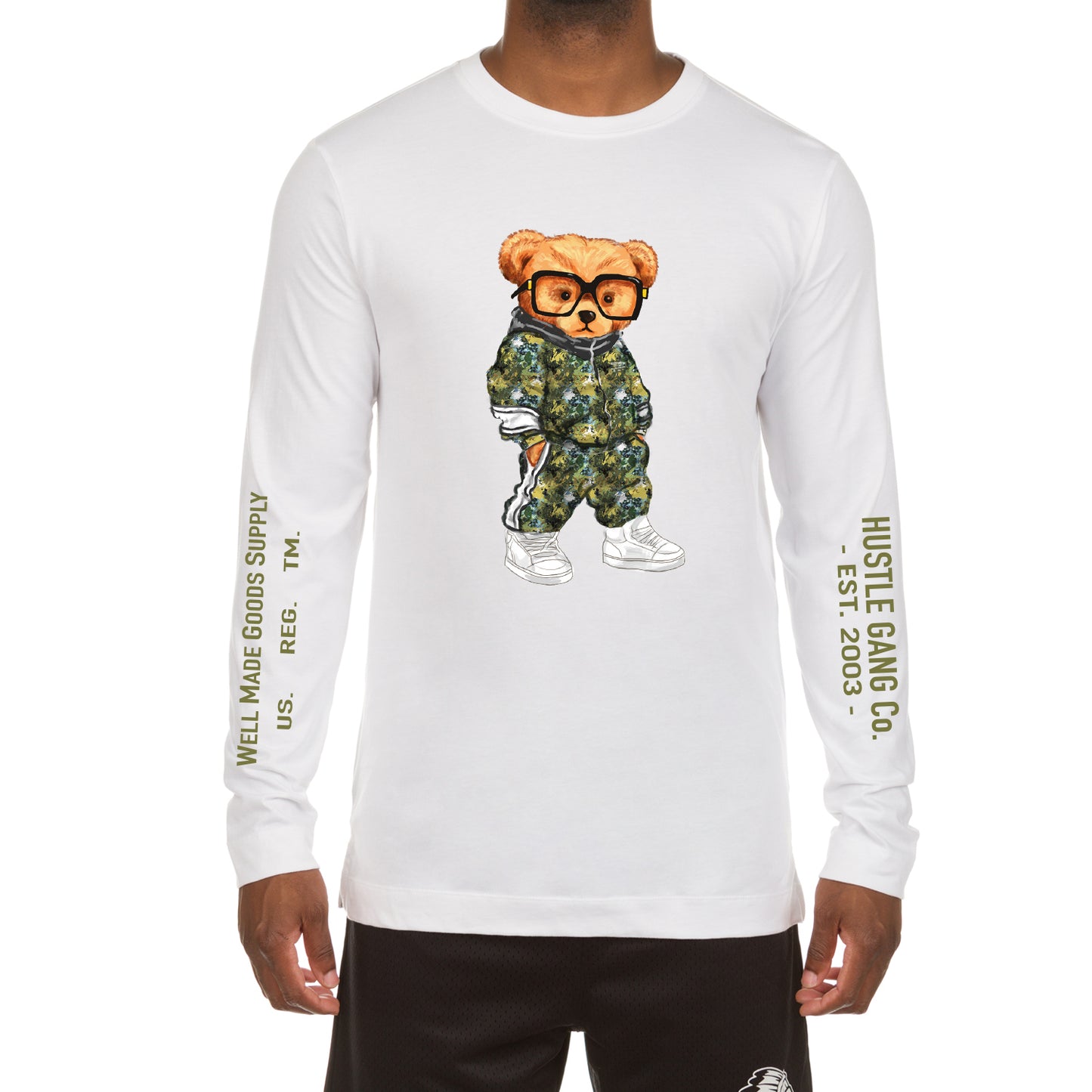 HG Tracksuit Bear LS Tee