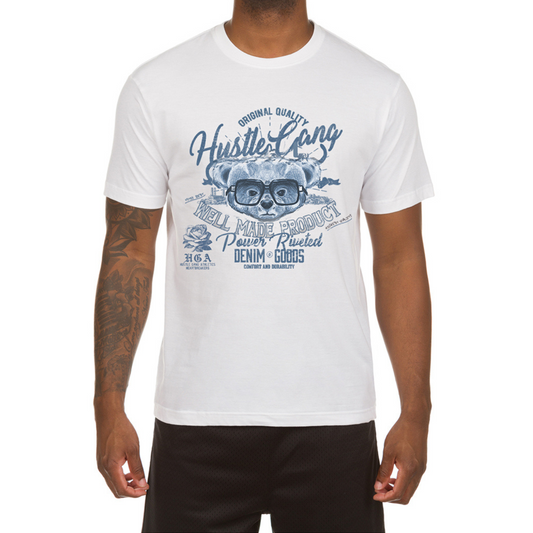 HG Hustle Bear Banner Tee